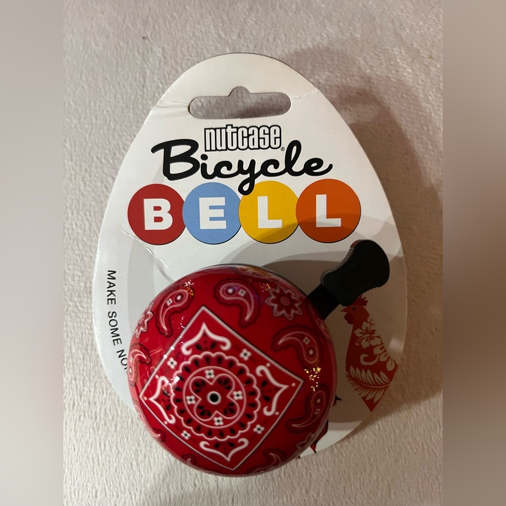 Red Bicycle Bell